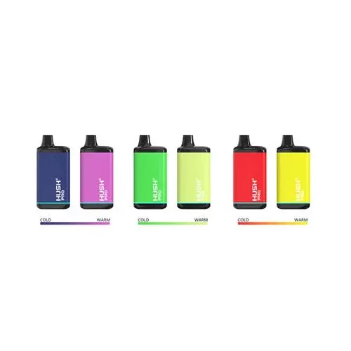 Nova HUSH 2 Pro 510 Vape Battery – Thermal Edition - Color#Blue>Red>Green