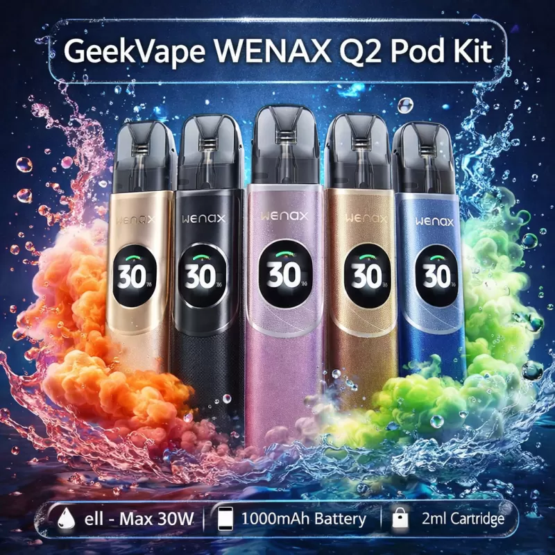 GeekVape WENAX Q2 Pod Kit - Ruby Amber - Vapeciga