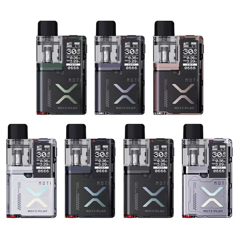 Moti Play Pod Kit 900mAh - Pearl White - Image 3