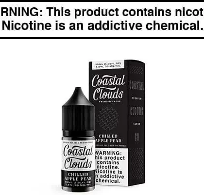 CHILLED APPLE PEAR BY COASTAL CLOUDS SALT 30ML - Vapejuice