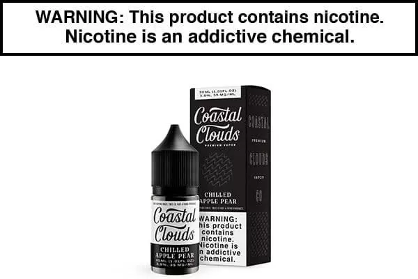 CHILLED APPLE PEAR BY COASTAL CLOUDS SALT 30ML - Vapejuice