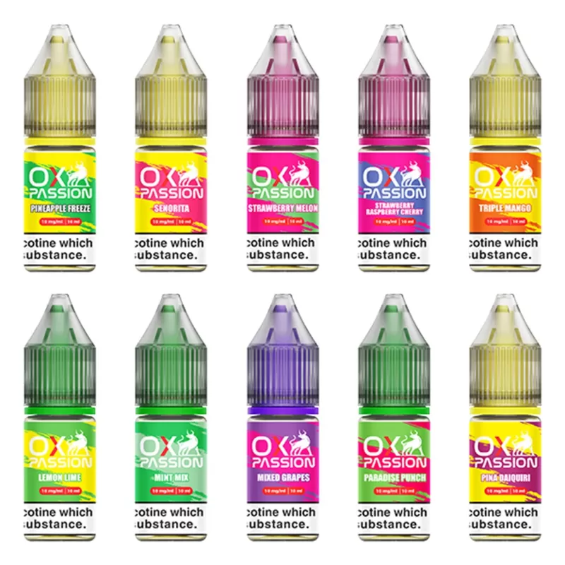 OX Passion Nic Salt 10ml By Oxva 20mg - Triple Mango