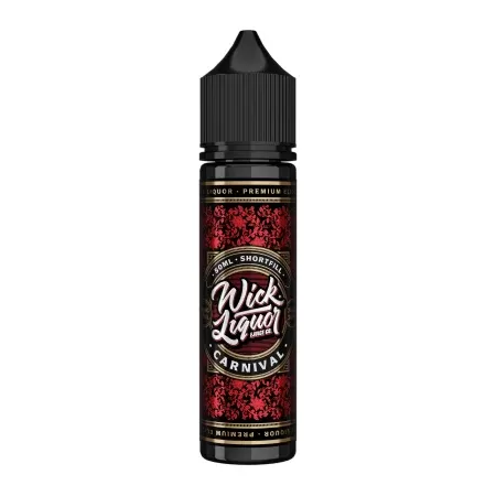 Wick Liquor Carnival Shortfill E-Liquid 50ml