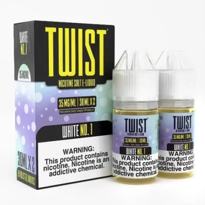Twist E-Liquid Salts – White No. 1 2x30ml - Vape Product, Vape Product (551633)