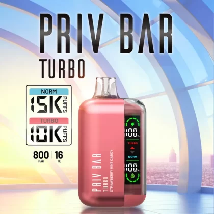 PRIV BAR Turbo Disposable Device - 15000 Puffs - Triple Mango