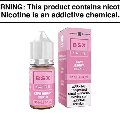 KIWI BERRY BURST BY GLAS BASIX NIC SALTS 30ML - Vapejuice