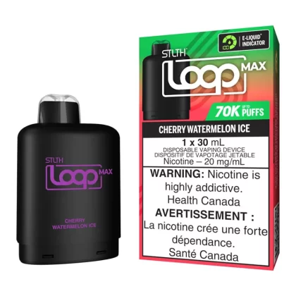 STLTH Loop Max E-Liquid Pod Pack - Cherry Watermelon Ice - 20mg/ml