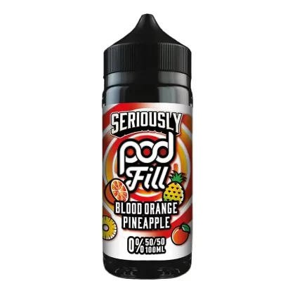 Blood Orange Pineapple By Seriously Pod Fill 100ml Shortfill