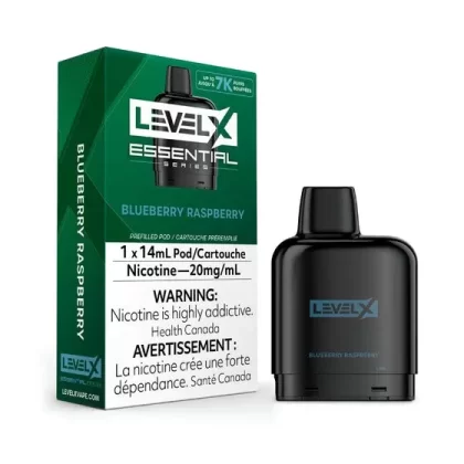 Level X Essential Series – Blueberry Raspberry – Flavour Beast Pods