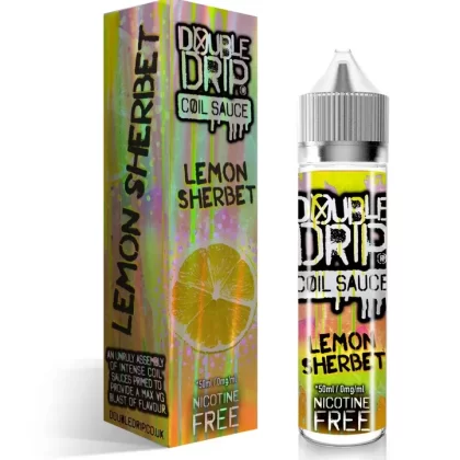 Double Drip Lemon Sherbet Coil Sauce Shortfill 50ml