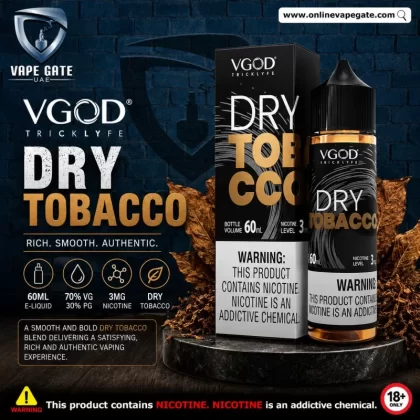 VGOD Dry Tobacco - 60ml - 3 mg
