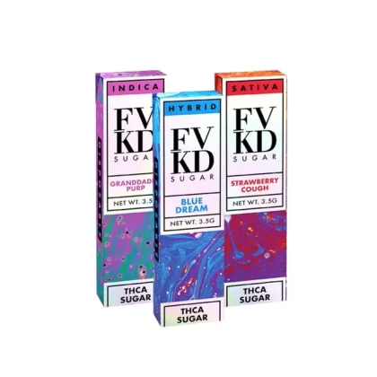 FVKD THCA Sugar Disposable | 3.5g - Size#3.5g~Flavor#Blue Dream (Hybrid)>Strawberry Cough (Sativa)>Granddaddy Purp (Indica)
