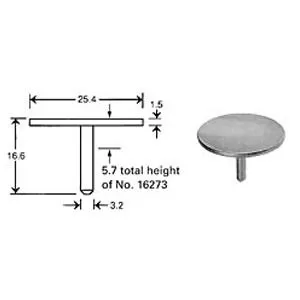 AMRAY Ø25.4mm Pin Stub