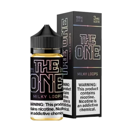 The One Milky Loops Vape Juice 100ml - Eightvape