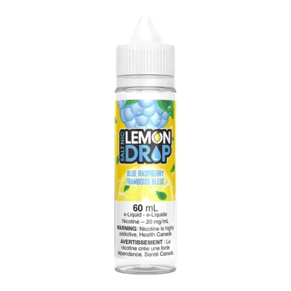 Lemon Drop Salt Nic E-Liquid - Blue Raspberry 60ml - 20mg/ml