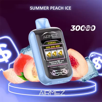 Airmez Matrix Pro 30000 Puffs – Summer Peach Ice - Vape Store
