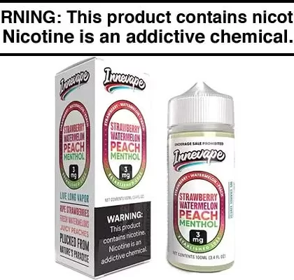 STRAWBERRY WATERMELON PEACH MENTHOL BY INNEVAPE 100ML - Vapejuice