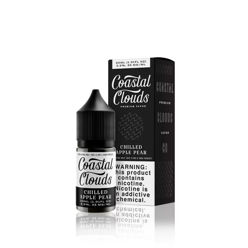 Coastal Clouds Co. Salt E-Liquid – Chilled Apple Pear