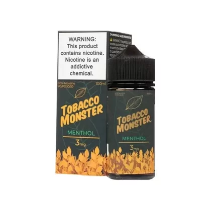 Tobacco Monster Menthol Tobacco eJuice - Vape Product; Vape Product, Vape Product