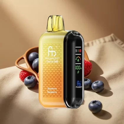 Fumot Tornado 20000 Puffs Dual Mesh Disposable Vape Blueberry Raspberry