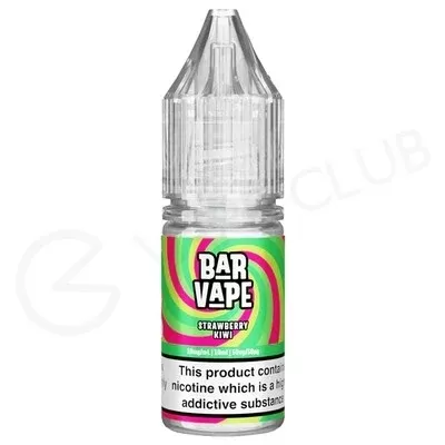 Strawberry Kiwi Nic Salt E-lIquid by Bar Vape - Ecigpremium