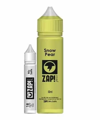 Snow Pear Shortfill eLiquid by Zap! 50ml - 00mg / 50ml