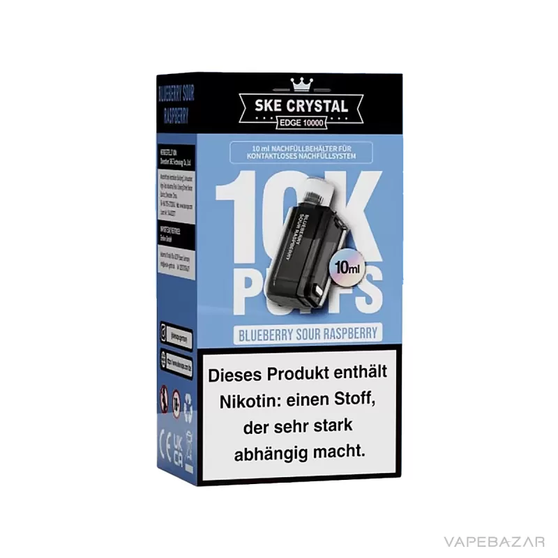 SKE Crystal Edge 10k – Blueberry Sour Raspberry - 20mg/ml - Image 3