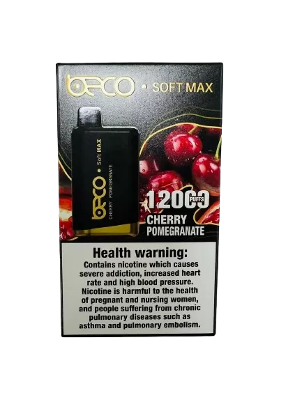 BECO SOFT MAX DISPOSABLE VAPE (12000 PUFFS) - 20 mg / Mixed Berries - Image 3