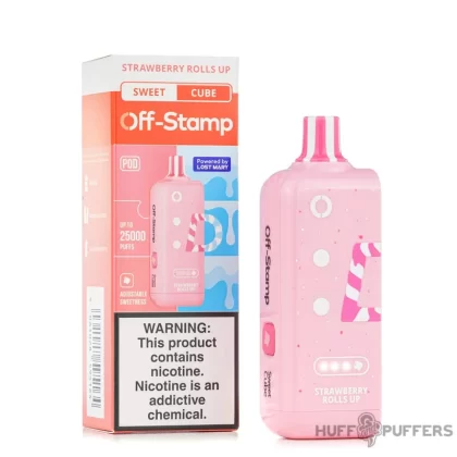 Off-Stamp Sweet Cube Pod 5% Nicotine - Lemon Noggin, Poppin Blue Razz