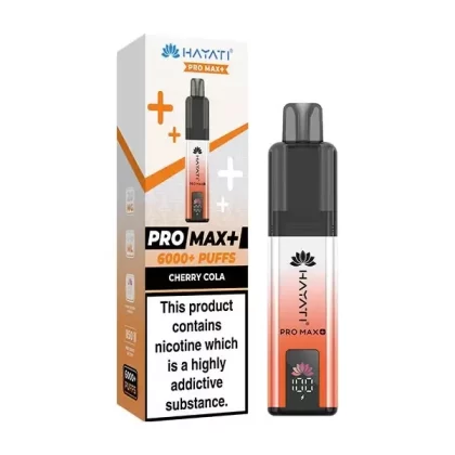 Hayati Cherry Cola Pro Max+ 6000 Prefilled Vape Kit