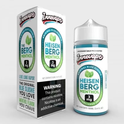 Innevape Heisenberg Menthol Vape e-Liquid 100mL - Vape Product, Vape Product (64A6BC)