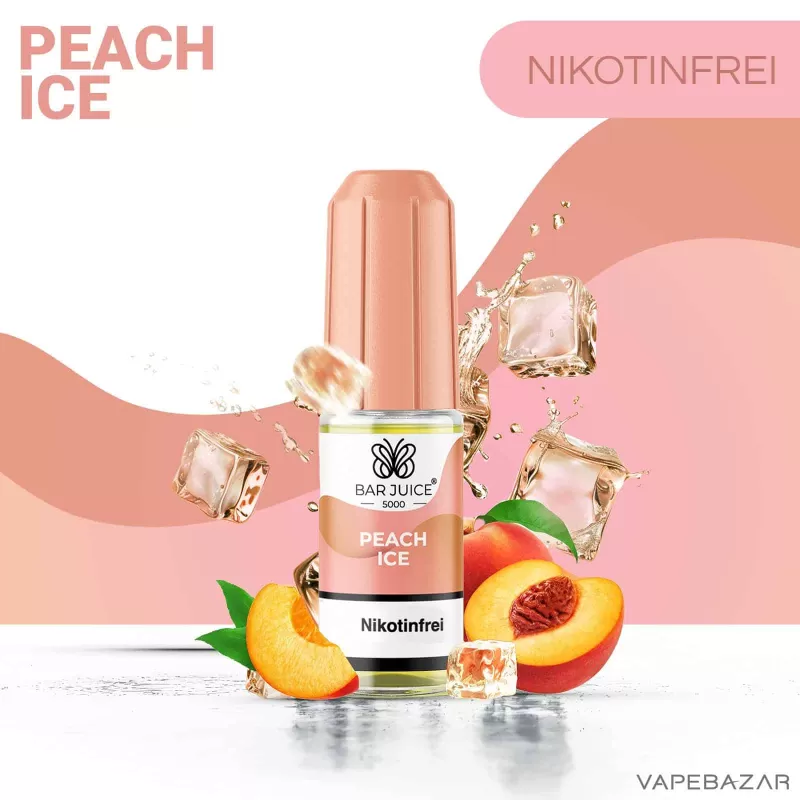 Bar Juice 5000 – Peach Ice – Nikotinfrei - Vapebazar