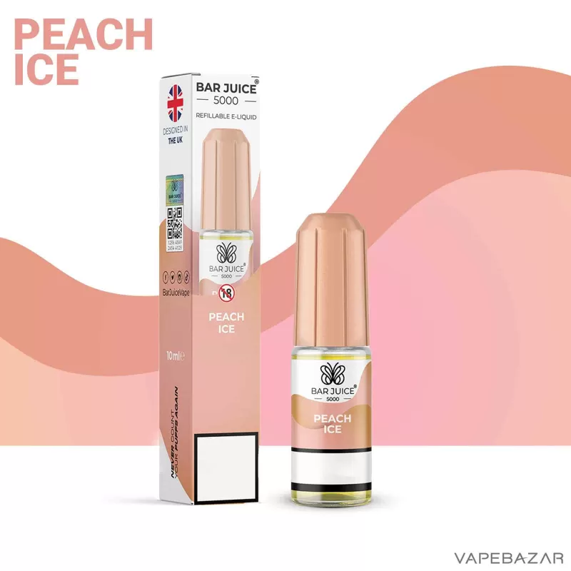 Bar Juice 5000 – Peach Ice – Nikotinfrei - Vapebazar - Image 2
