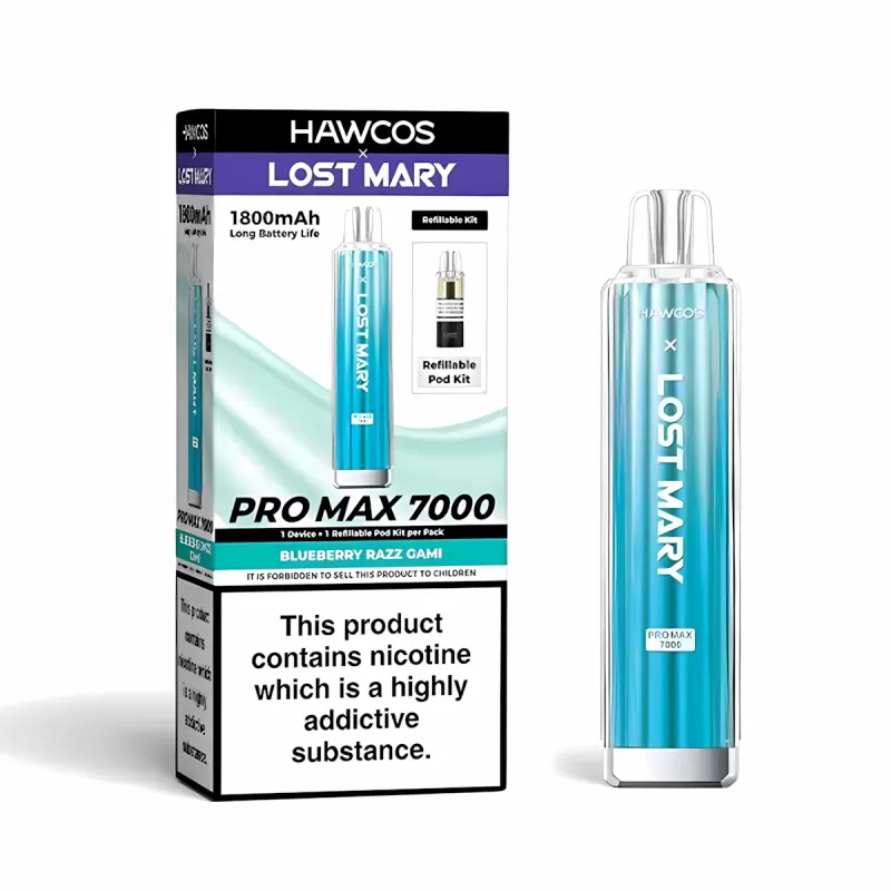 Hawcos x Lost Mary Pro Max 7000 Pod Kit - 5 Pack - Cherry Cola - 5 Pack - Image 3
