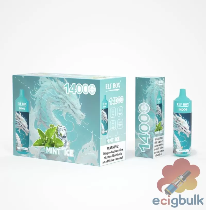 Elfbox 14000 Rechargeable Disposable Vape with 14000 Puffs & Mesh Coil