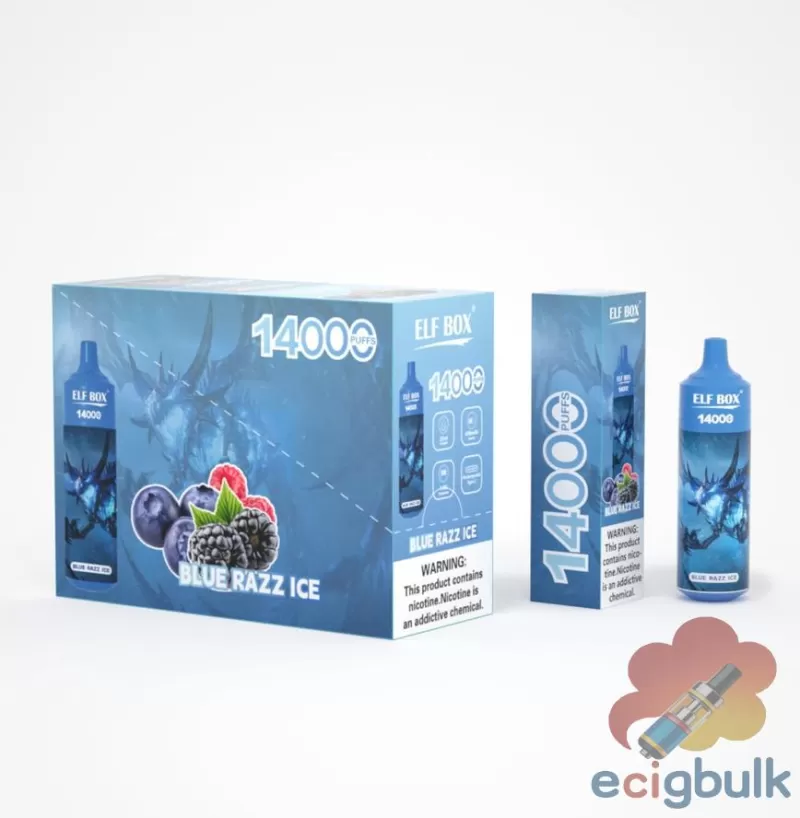 Elfbox 14000 Rechargeable Disposable Vape with 14000 Puffs & Mesh Coil - Image 2