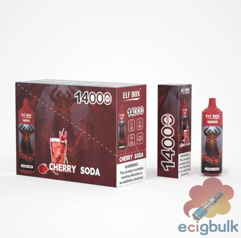 Elfbox 14000 Rechargeable Disposable Vape with 14000 Puffs & Mesh Coil - Image 3