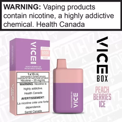 Peach Berries Ice | VICE BOX Disposable