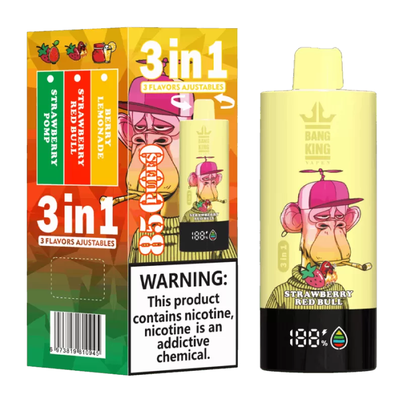 Bang King Triple 85000 – 85K Puffs 63ml OEM / ODM Support Disposable Vape - Flamevape - Image 2