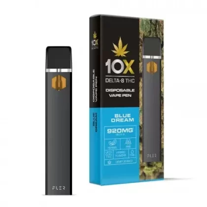 D8 Vape Cart – 900mg – Blue Dream – Hybrid – 1ml – 10X