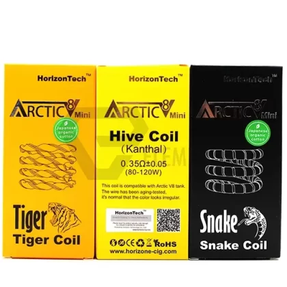 Horizon Arctic V8 Mini Replacement Coils (Pack of 5)