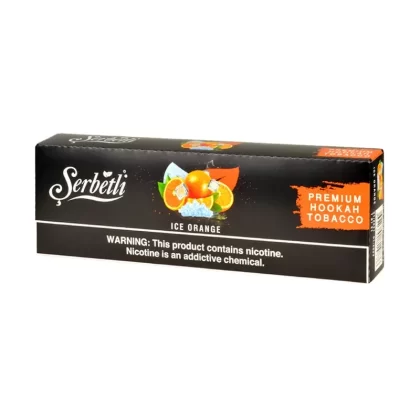 Serbetli Premium Hookah Tobacco Ice Orange