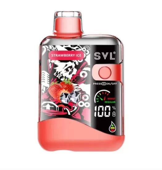 SVL BX12000 Disposable Vape (12,000 Puffs ) - Strawberry Ice / 50 mg - Image 2