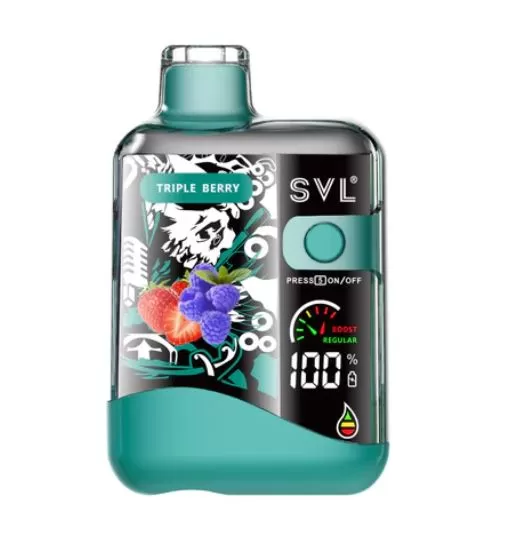 SVL BX12000 Disposable Vape (12,000 Puffs ) - Strawberry Ice / 50 mg - Image 3