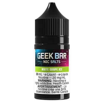 WHITE GRAPE ICE – GEEK BAR NIC SALT 30ML [PROV]