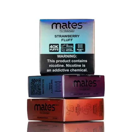 7 Daze Clickmate Mates Max Recharge 5% Nic - Rainbow Berries