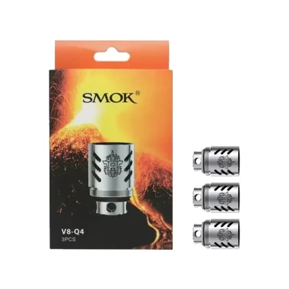 Smok TFV8 Replacement Coils - V8-Q4 – 0.15Ω, V8-T10 – 0.12Ω