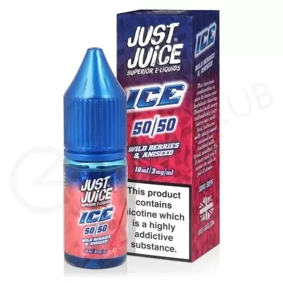 Wild Berries & Aniseed E-Liquid by Just Juice Ice 50/50