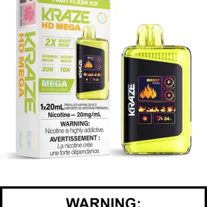 Fruit Flash Ice Kraze HD Mega Disposable Vape