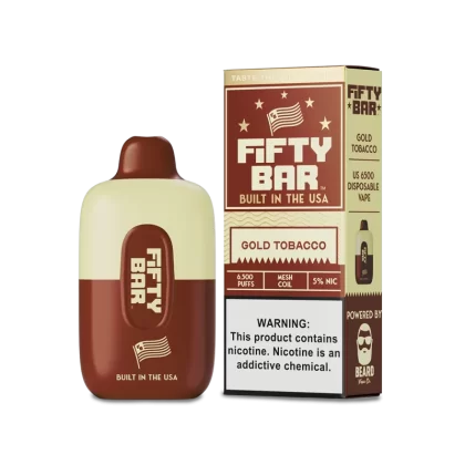 Fifty Bar 6500 Disposable Vape - Alo Grapple Watermelon, Aloe Kiwi Strawberry